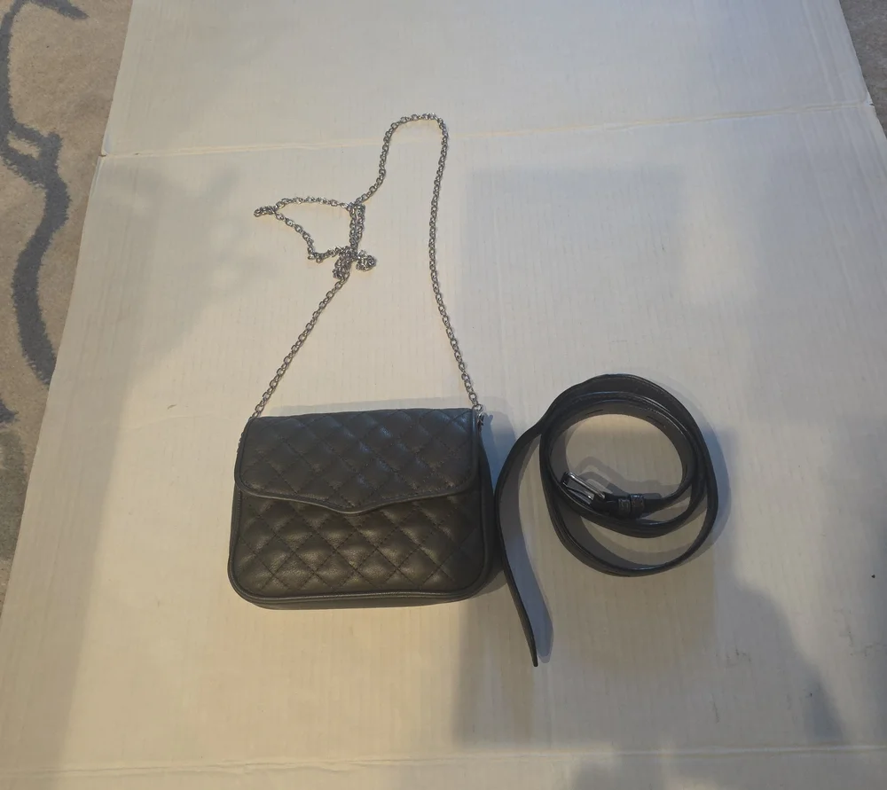Rebecca Minkoff Quilted Leather Affair Fanny Bag .